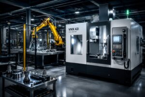 Professional Industrial Photography — Engineering Made Visible Professionally lit industrial machine showing controlled highlights, balanced shadows, and clear engineering detail for commercial photography