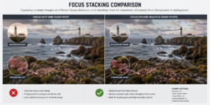Exposure Bracketing Workflow Exposure bracketing for scenes with high dynamic range.