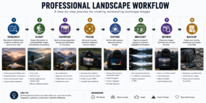 Exposure Decisions in Landscape Photography Exposure decisions based on creative goals rather than fixed camera settings.