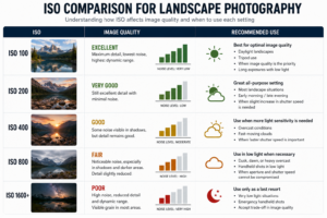 Modern Camera for Landscape Photography Modern mirrorless camera used for professional landscape photography workflow.